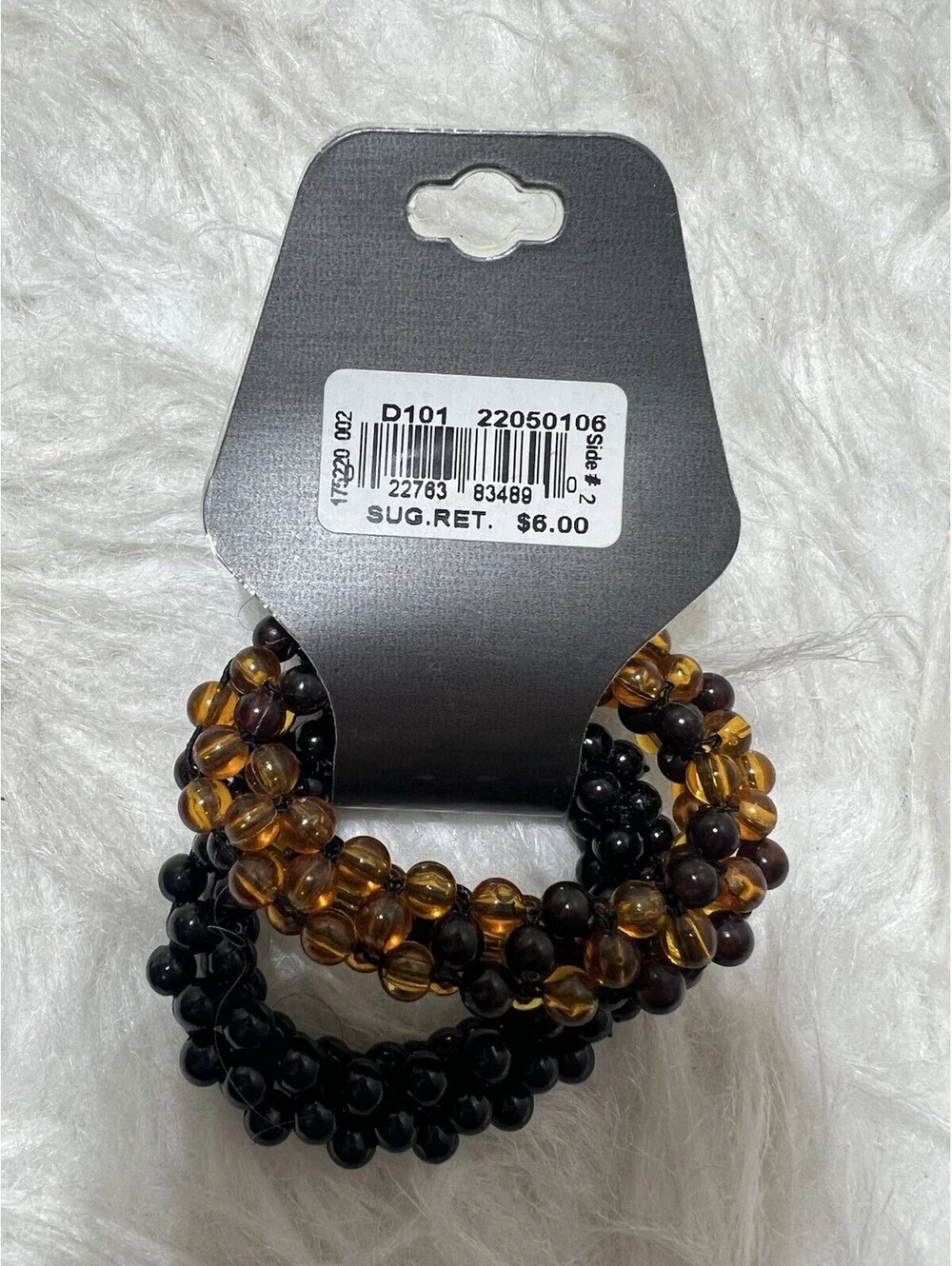 2 Riviera Beaded Hair Ties